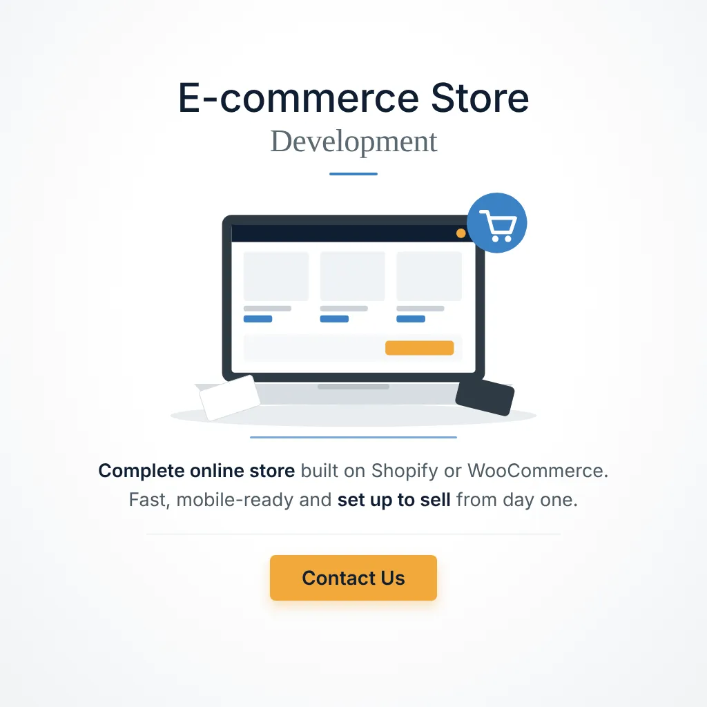 E-commerce Store Development